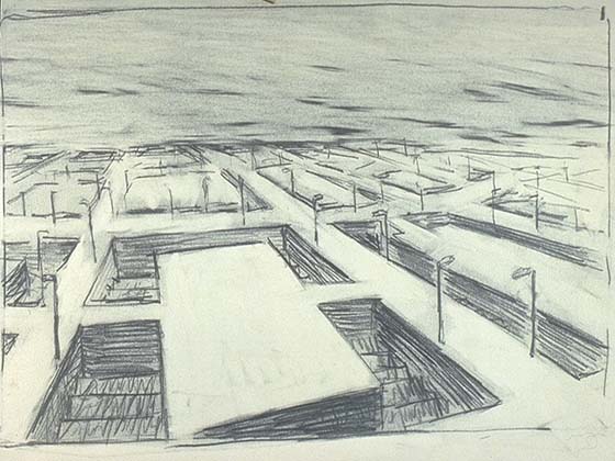 Push-through city