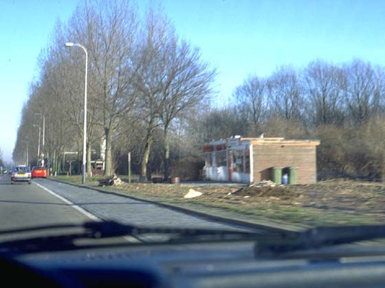 Schenkkade strip, coffee house Schenkkade strip, coffee house